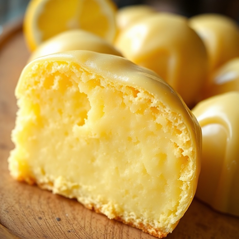 Lemon Creamy Truffles