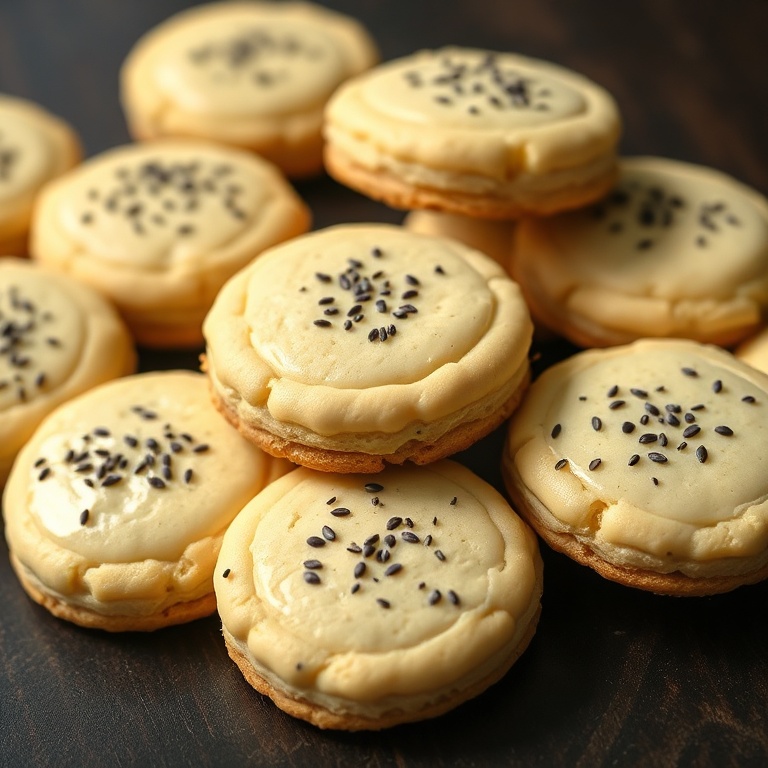 Lemon Poppy Seed Cheesecake Cookies
