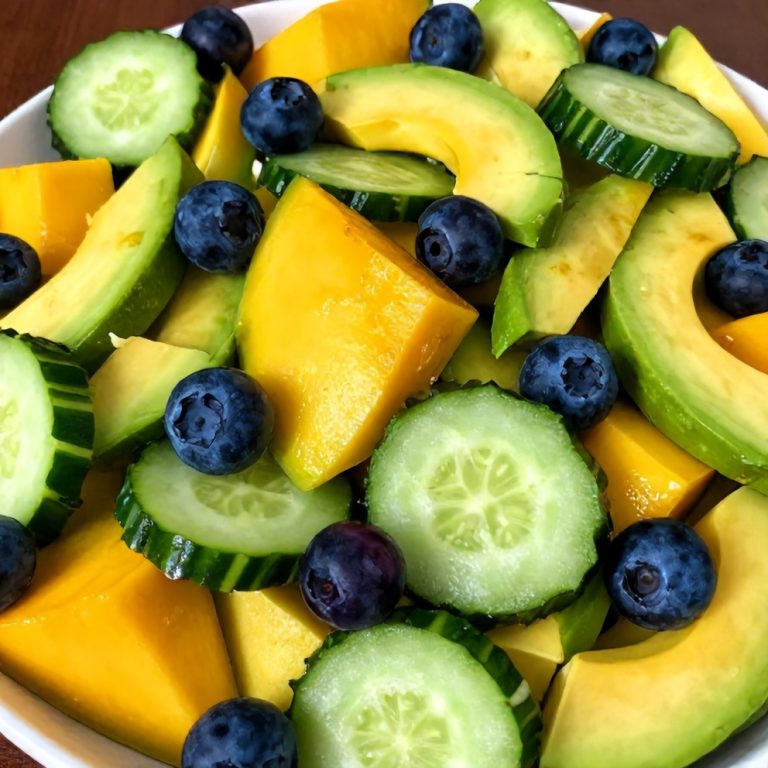 mango cucumber salad