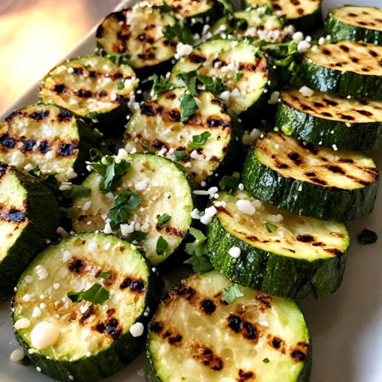 Mexican Street Corn Style Grilled Zucchini