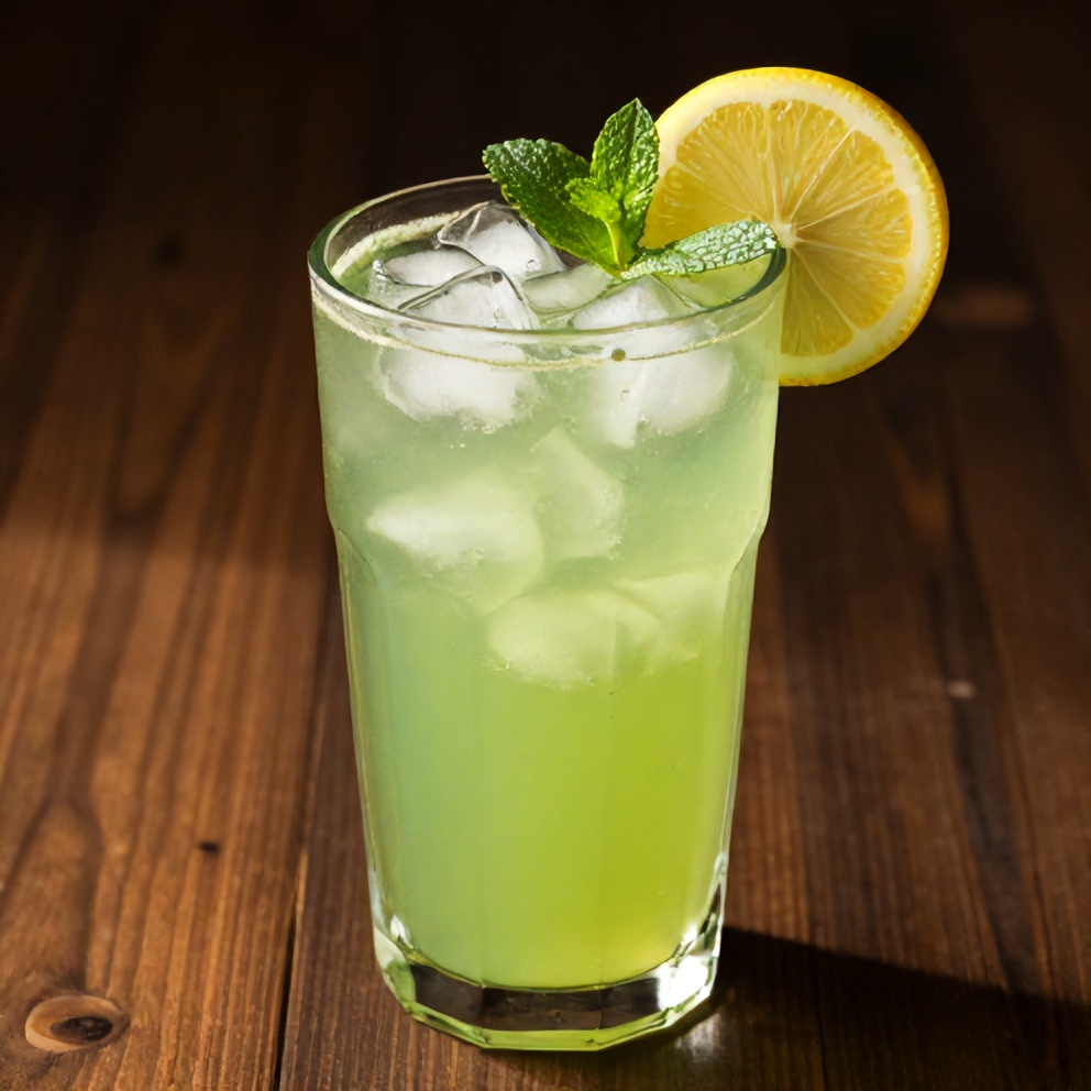 Mint and Lemon Verbena Iced Tea