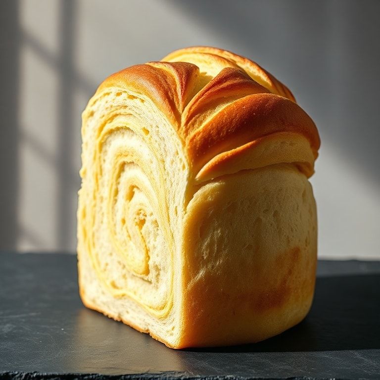 Pastel Swirl Cloud Bread Loaf