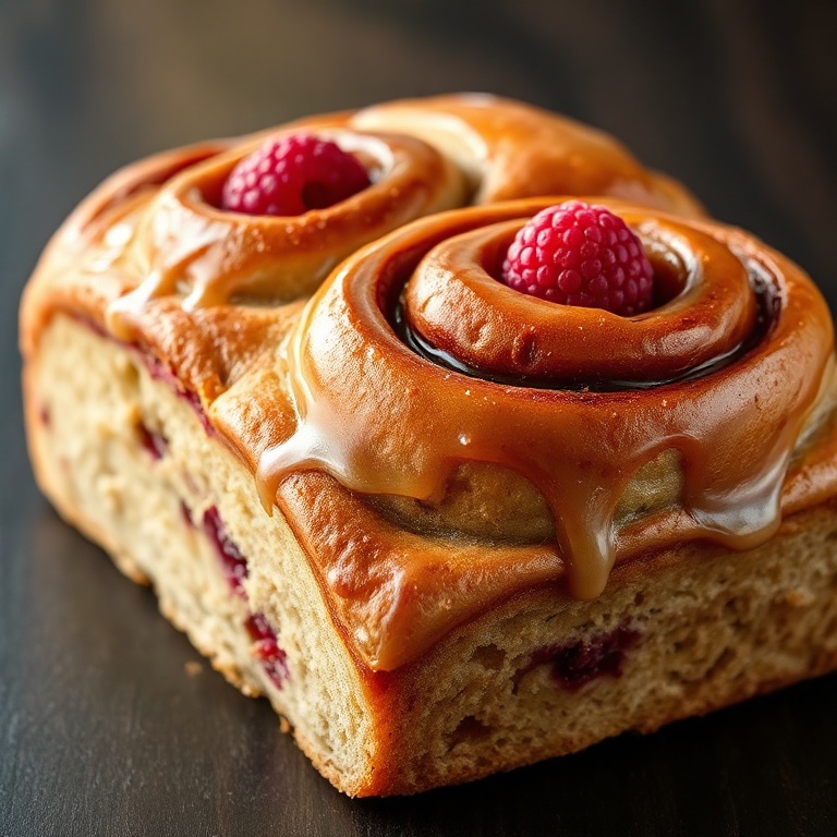 Raspberry Cinnamon Rolls
