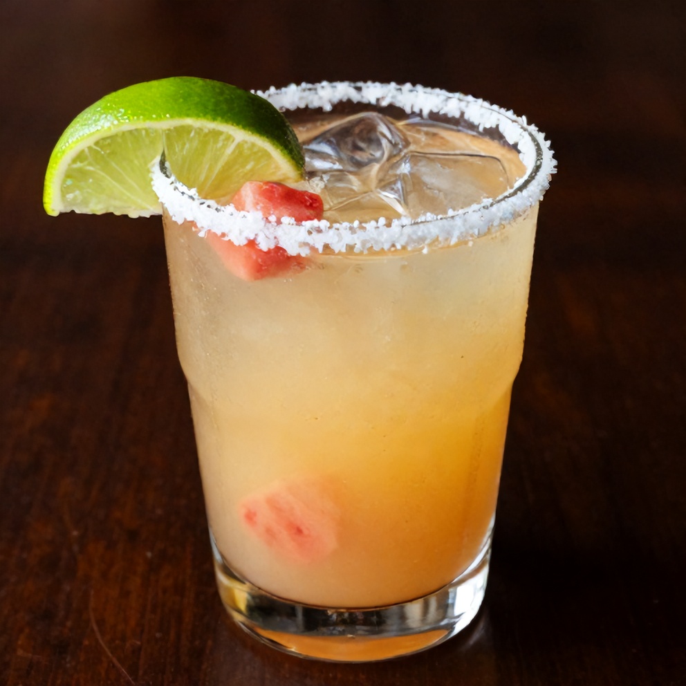 Refreshing Guava Coconut Margarita