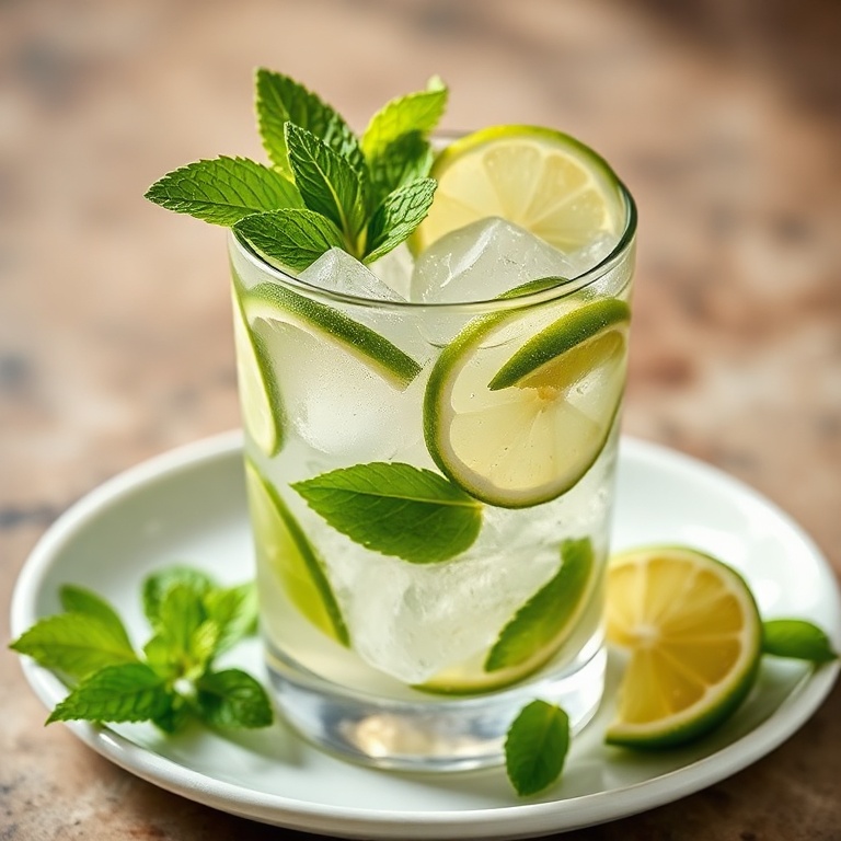 Refreshing Healthy Mojito Mocktail for Summer