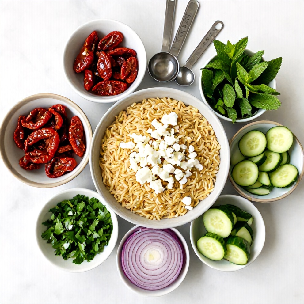 Orzo Salad Ingredients