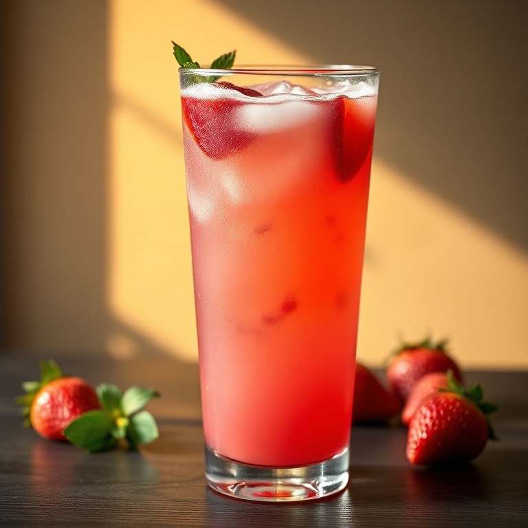 Refreshing Strawberry Lemonade