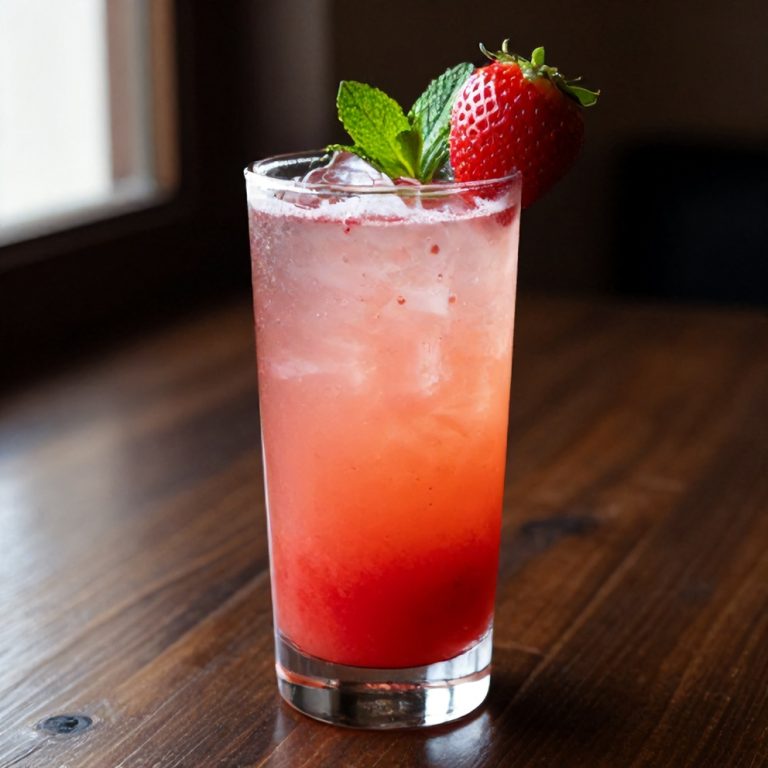 Refreshing Strawberry Mint Lemonade