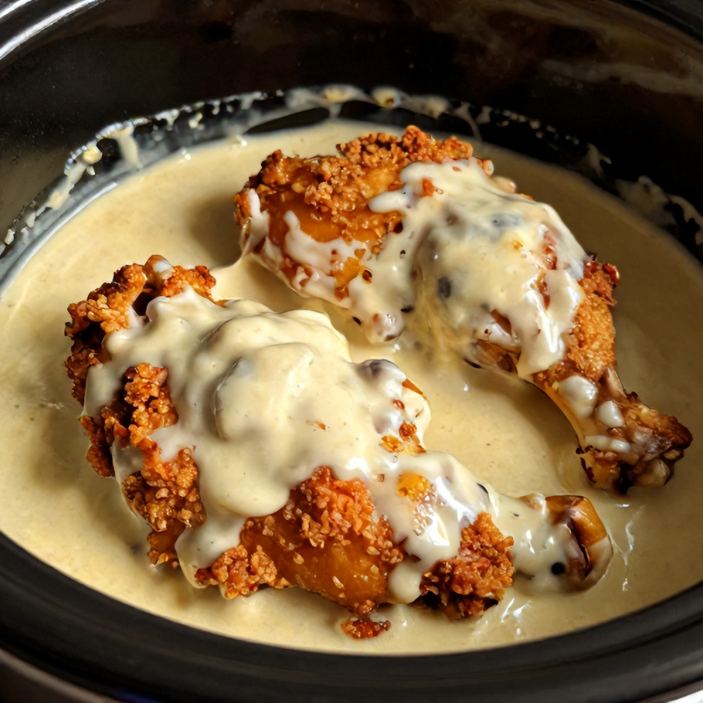 Slow Cooker Cajun Butter Chicken