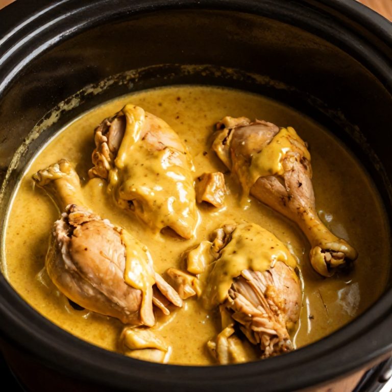 slow cooker honey mustard chicken
