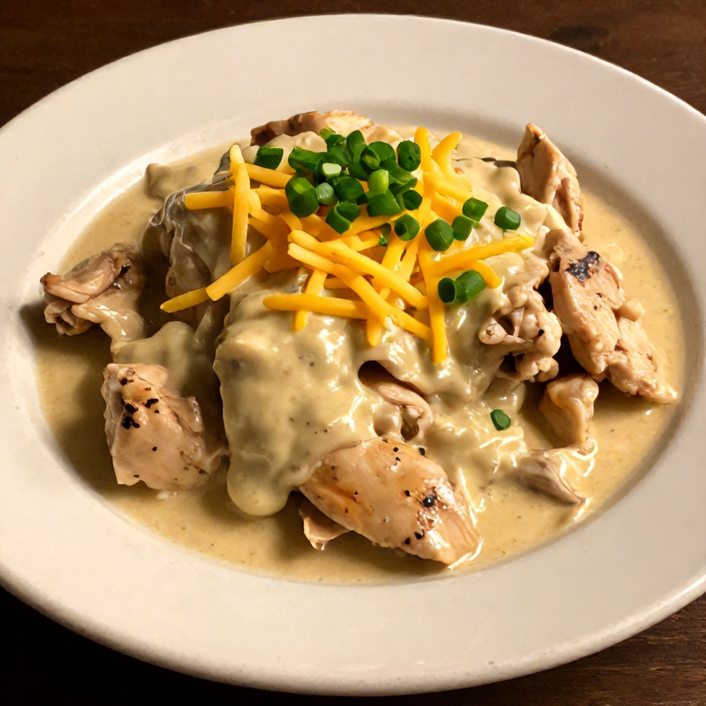 Plated Southern Chicken Bog