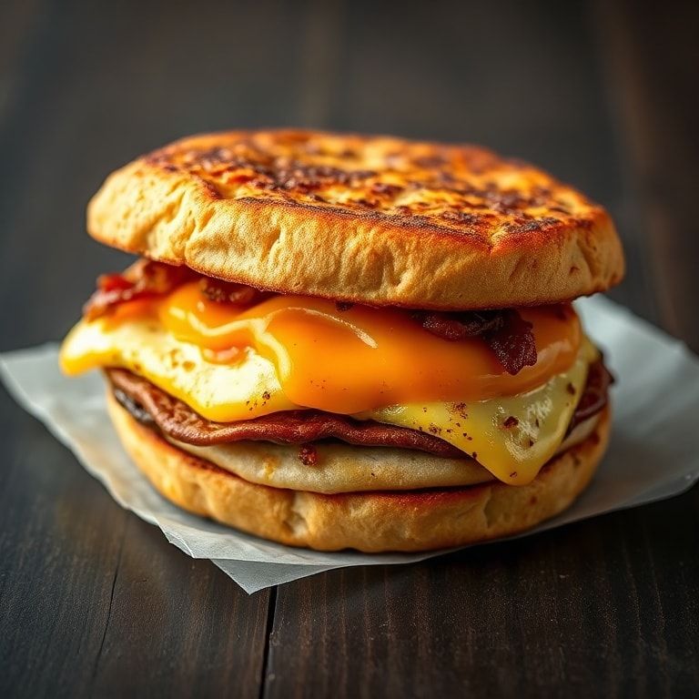 spicy chipotle breakfast sandwich