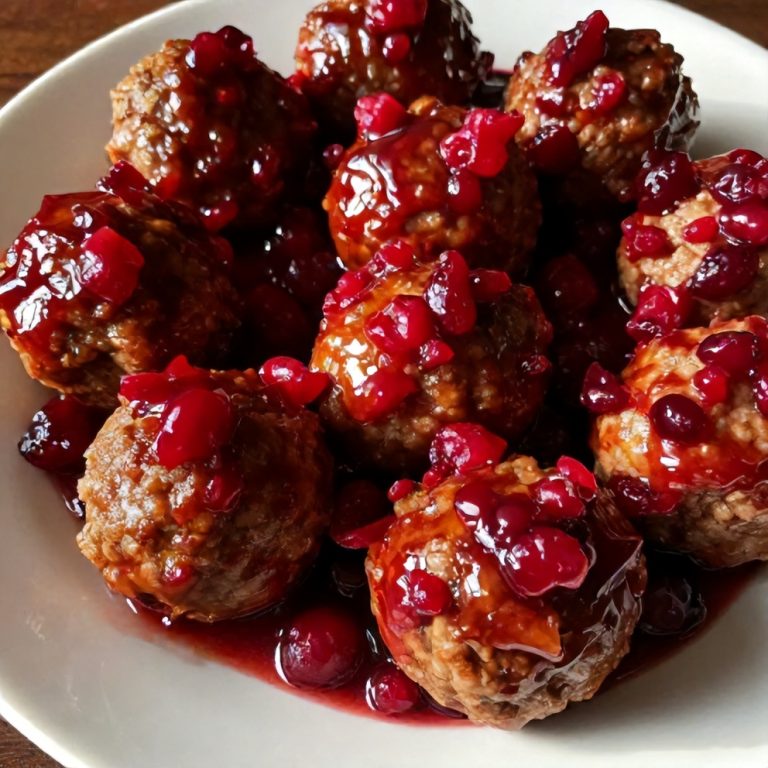 Cranberry Meatballs