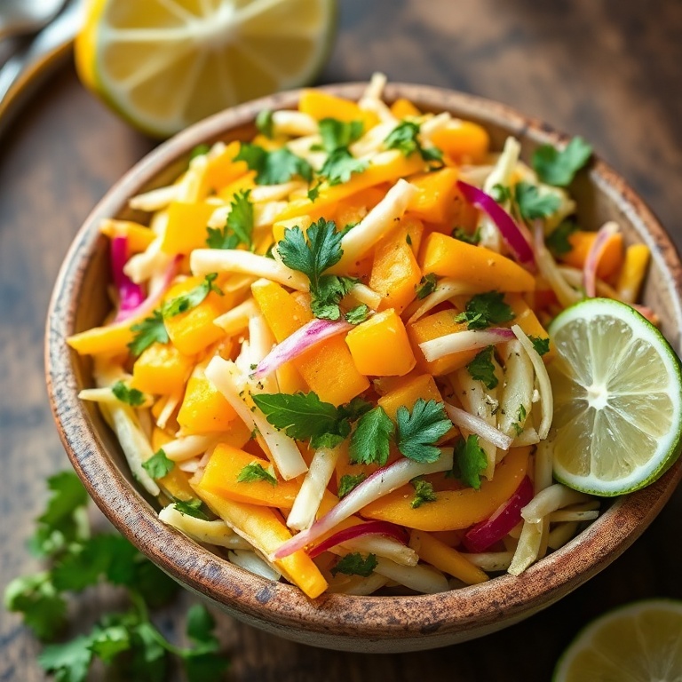 Sweet Mango Slaw