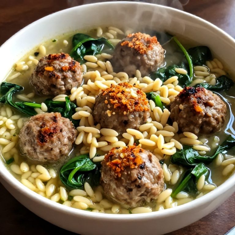Turkey Meatball Soup