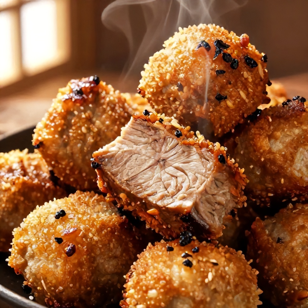 Air Fryer Garlic Butter Steak Bites