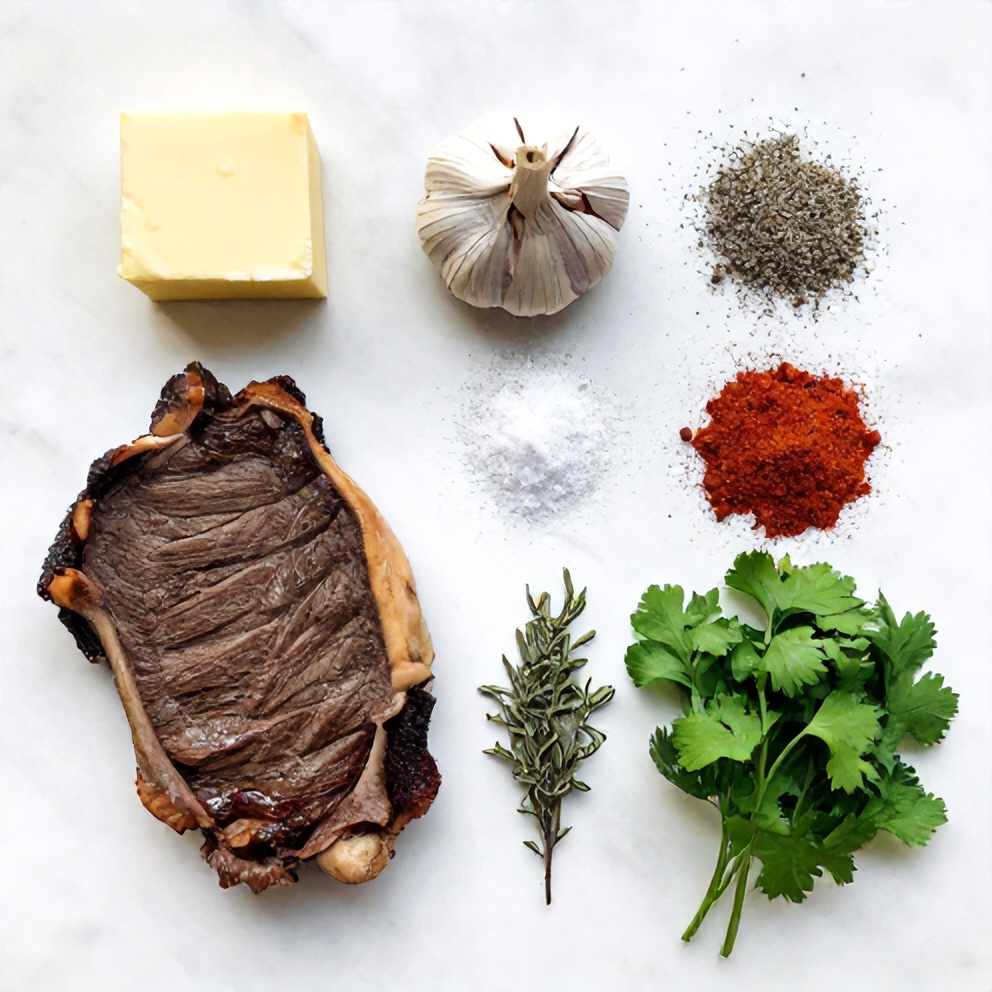Air Fryer Garlic Butter Steak Bites Ingredients