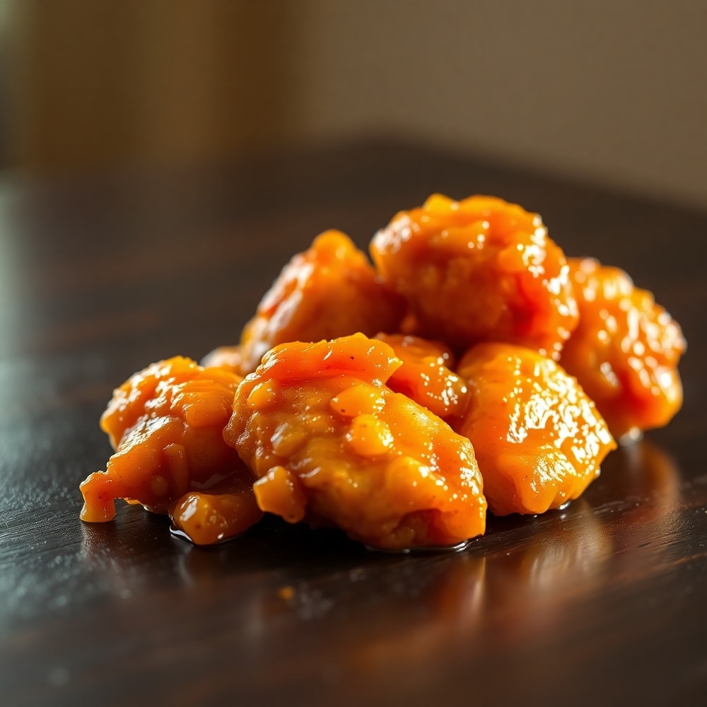 Baked Crunchy Hot Honey Chicken