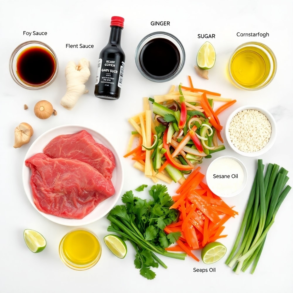 Beef Stir Fry Ingredients