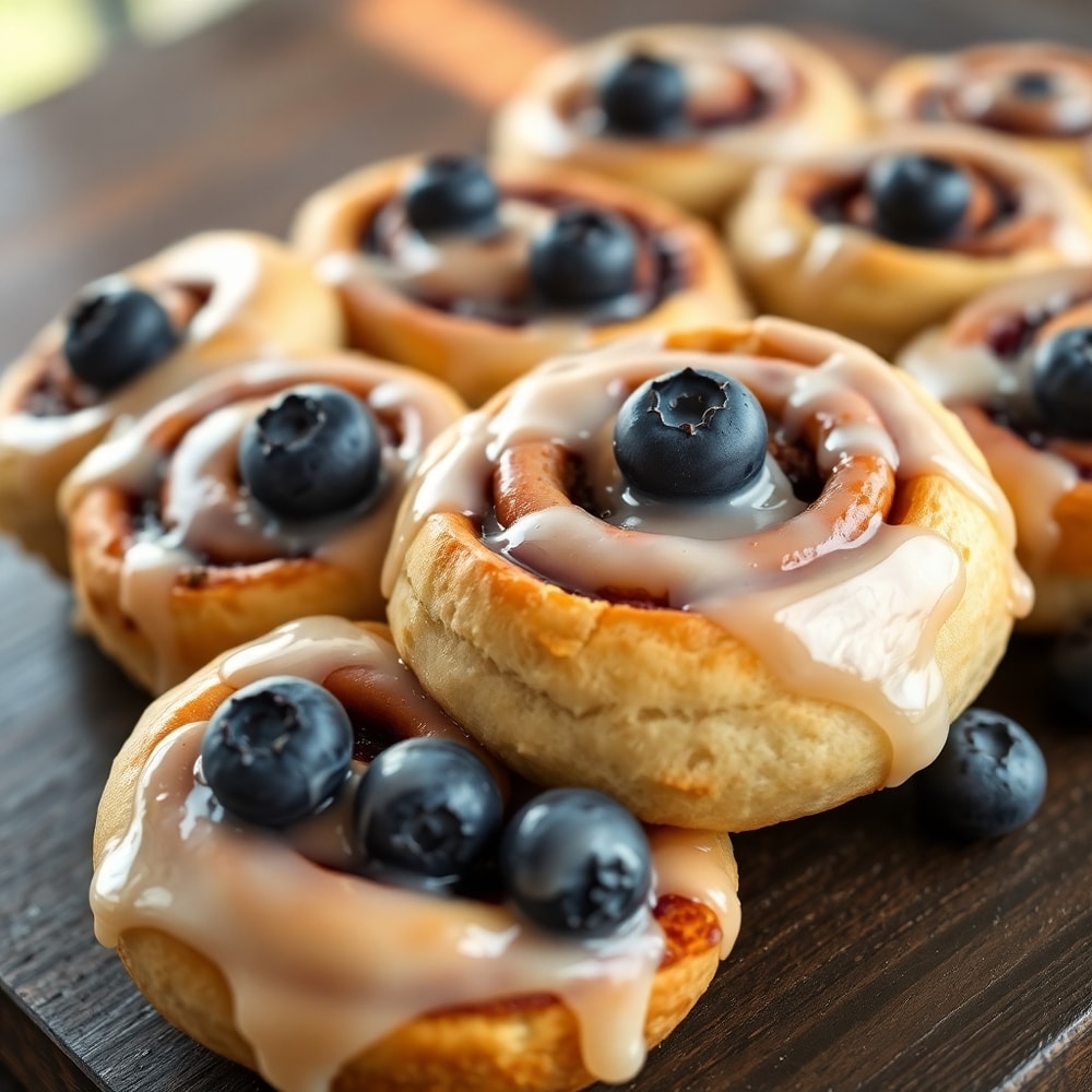 blueberry cinnamon rolls
