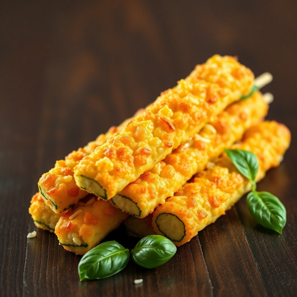 cheesy zucchini breadsticks