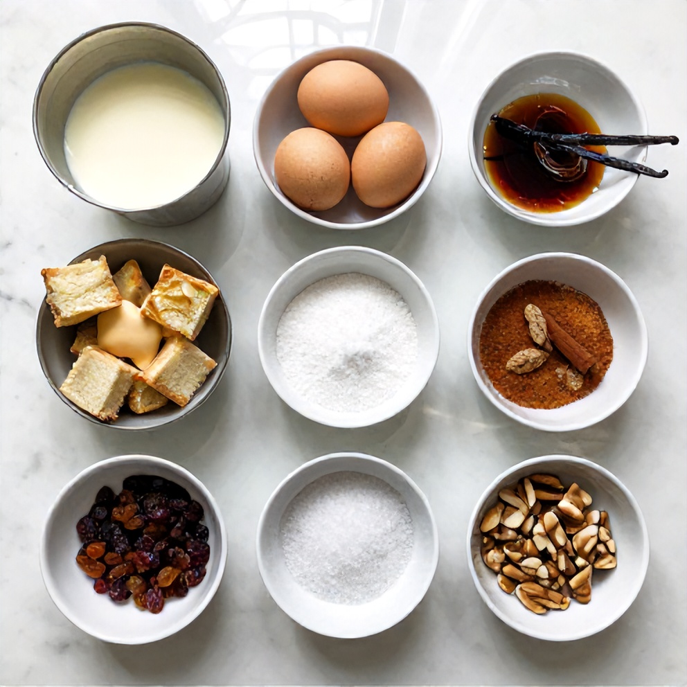 Bread Pudding Ingredients