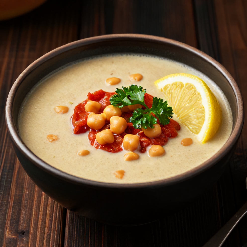 Bowl of Harira Soup
