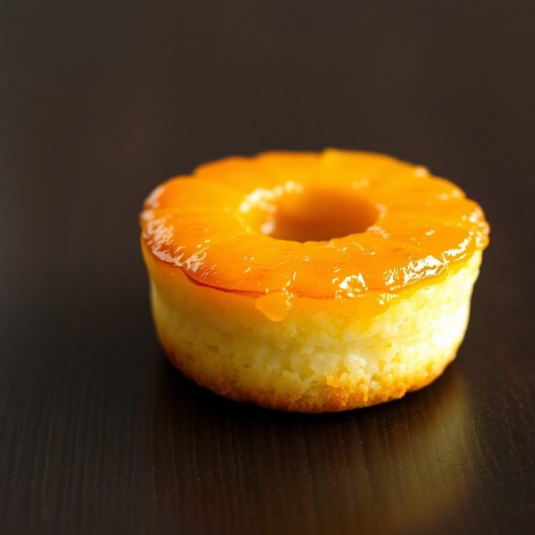 Pineapple Mascarpone Upside-Down Mini Cakes