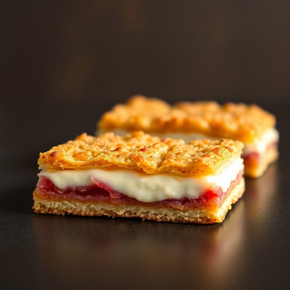 rhubarb bars