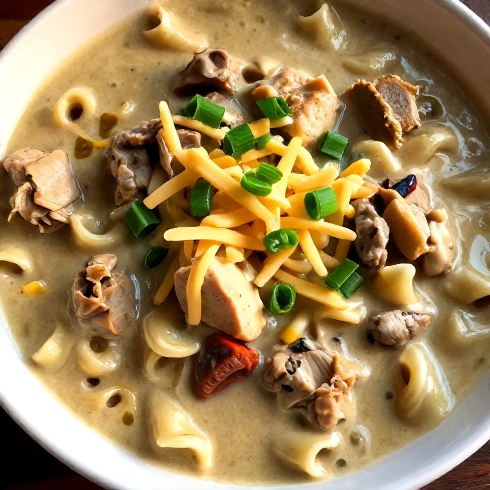 Creamy Cajun Chicken Pasta Soup