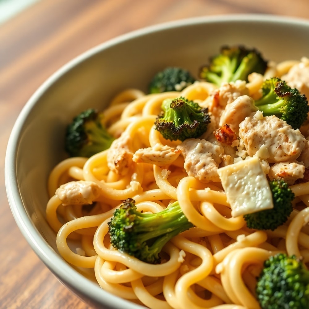 Creamy Chicken Bowtie Pasta