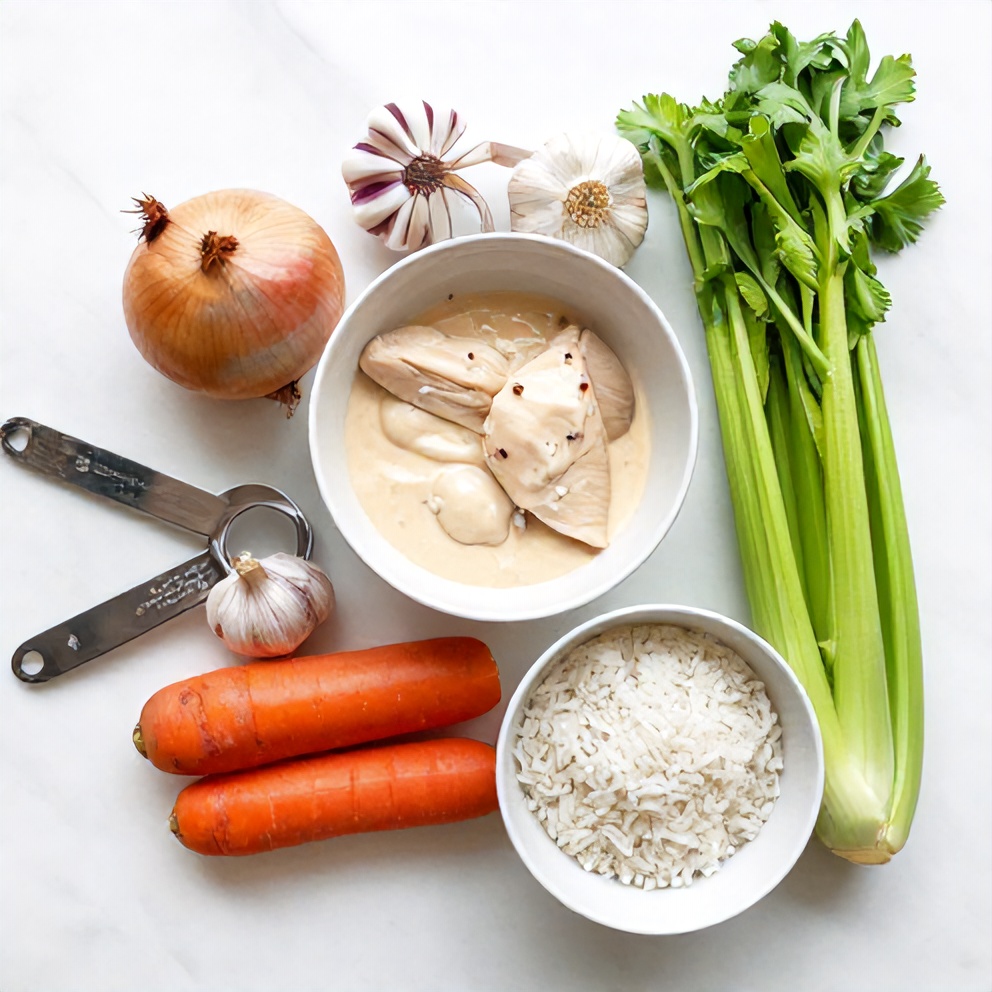 Chipotle Chicken and Rice Soup Ingredients