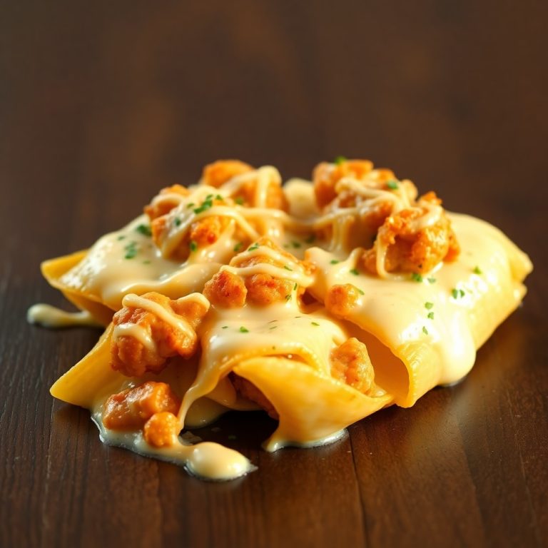 Creamy Mozzarella Garlic Butter Chicken Bowties