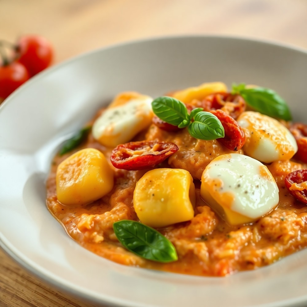 Creamy Sundried Tomato Gnocchi