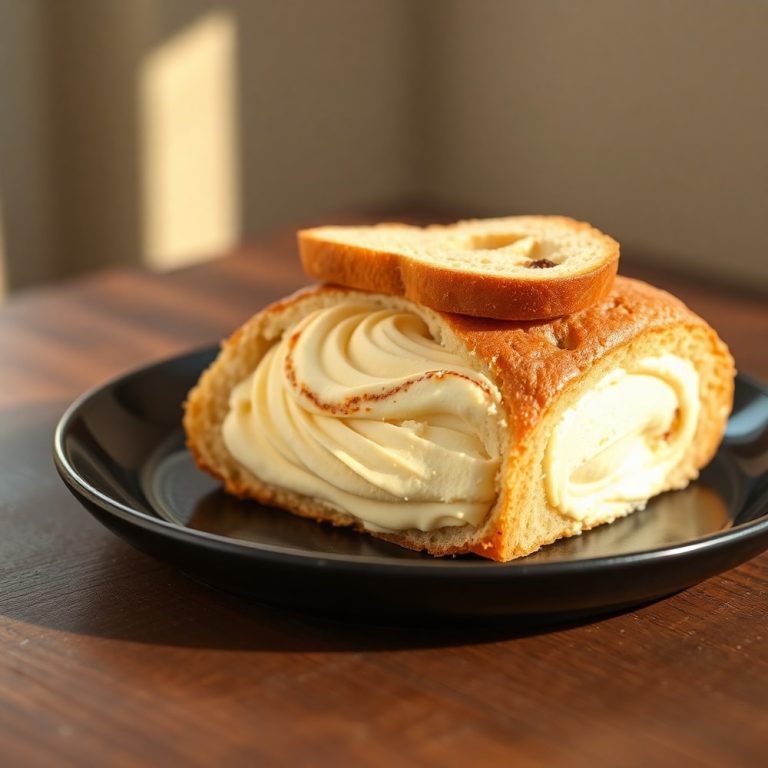 Creamy Swirl Ice Cream Bread Treat