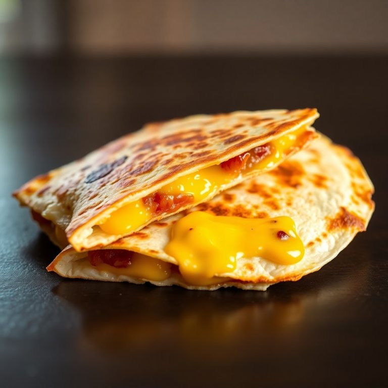 Bacon Egg and Cheese Breakfast Quesadillas
