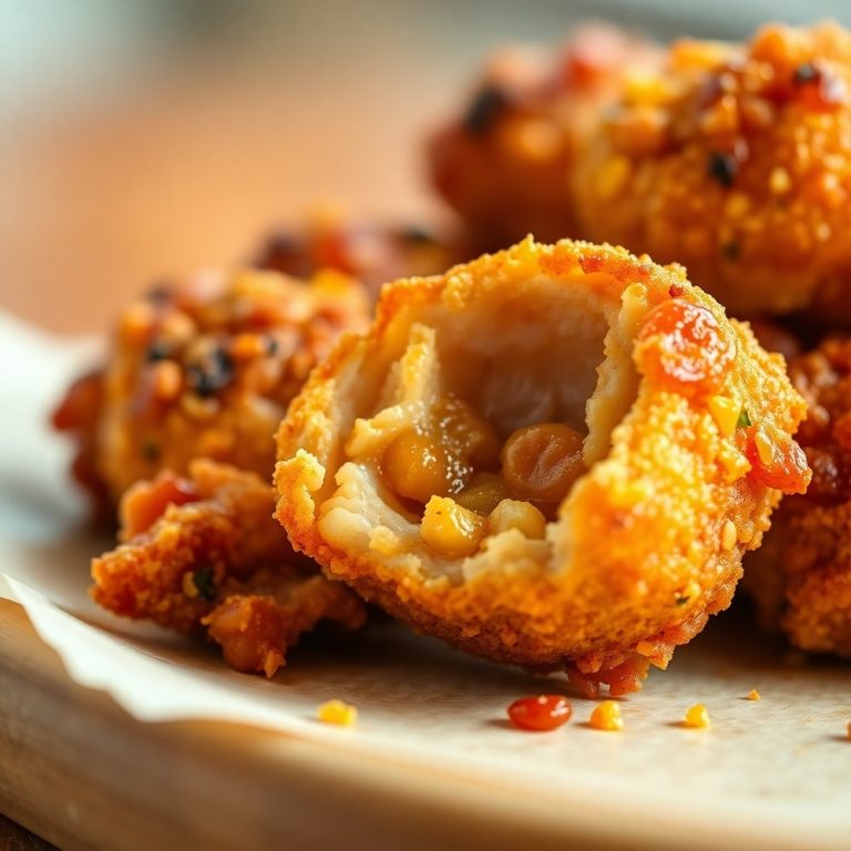 crispy garlic pork bites