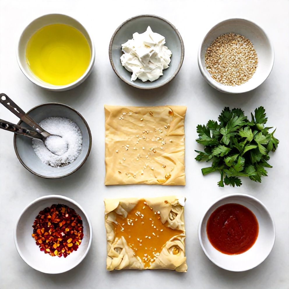 Goat Cheese Phyllo Cigars Ingredients