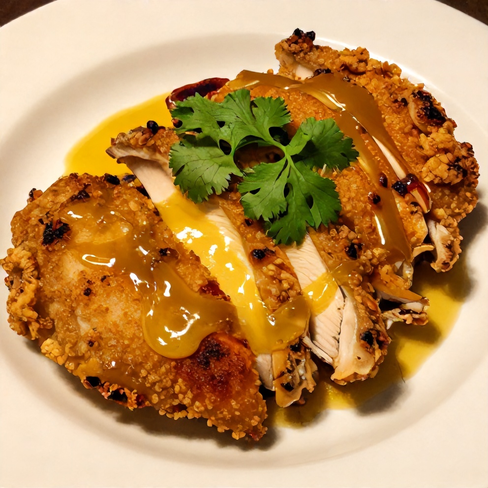Plated Honey Lime Chicken