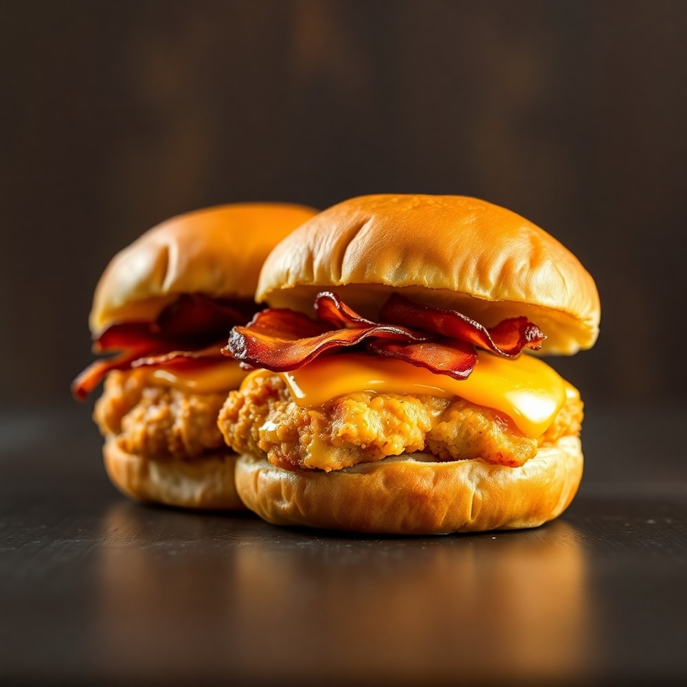 Honey Mustard BLT Chicken Sliders