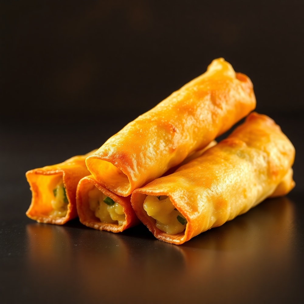 jalapeño popper egg rolls
