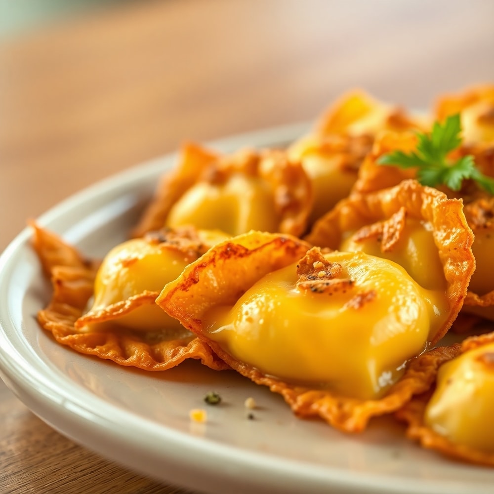 crispy ravioli appetizer