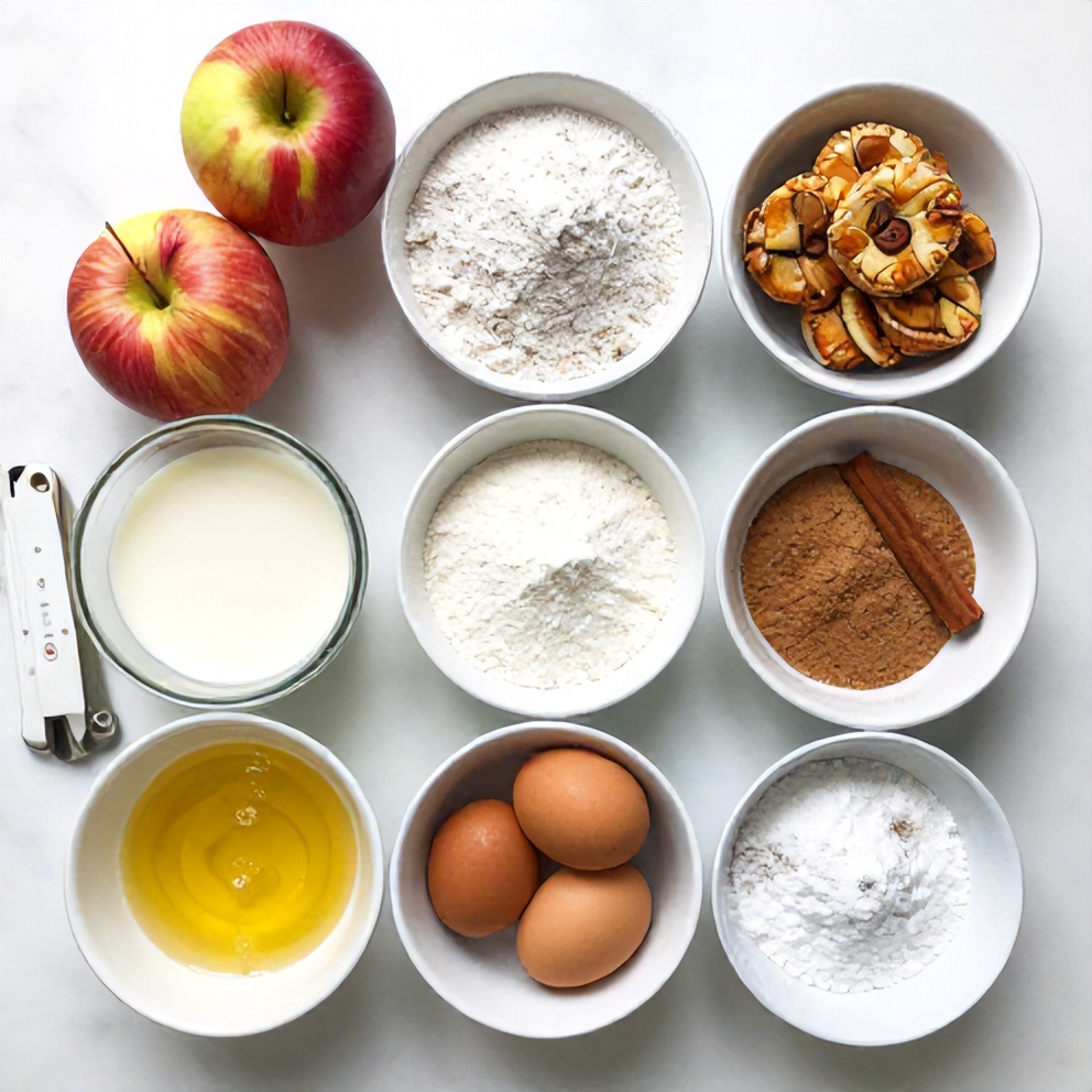 Apple Cinnamon Muffins Ingredients