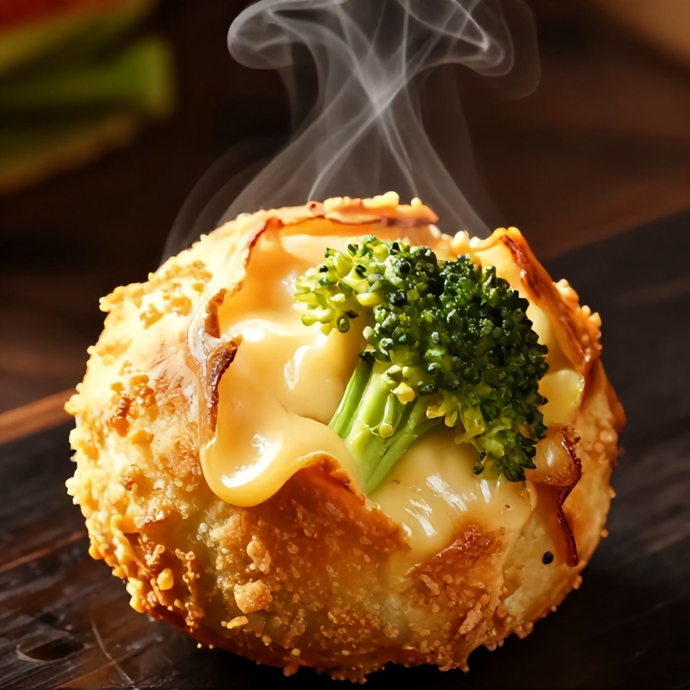 Easy Baked Broccoli Cheese Balls
