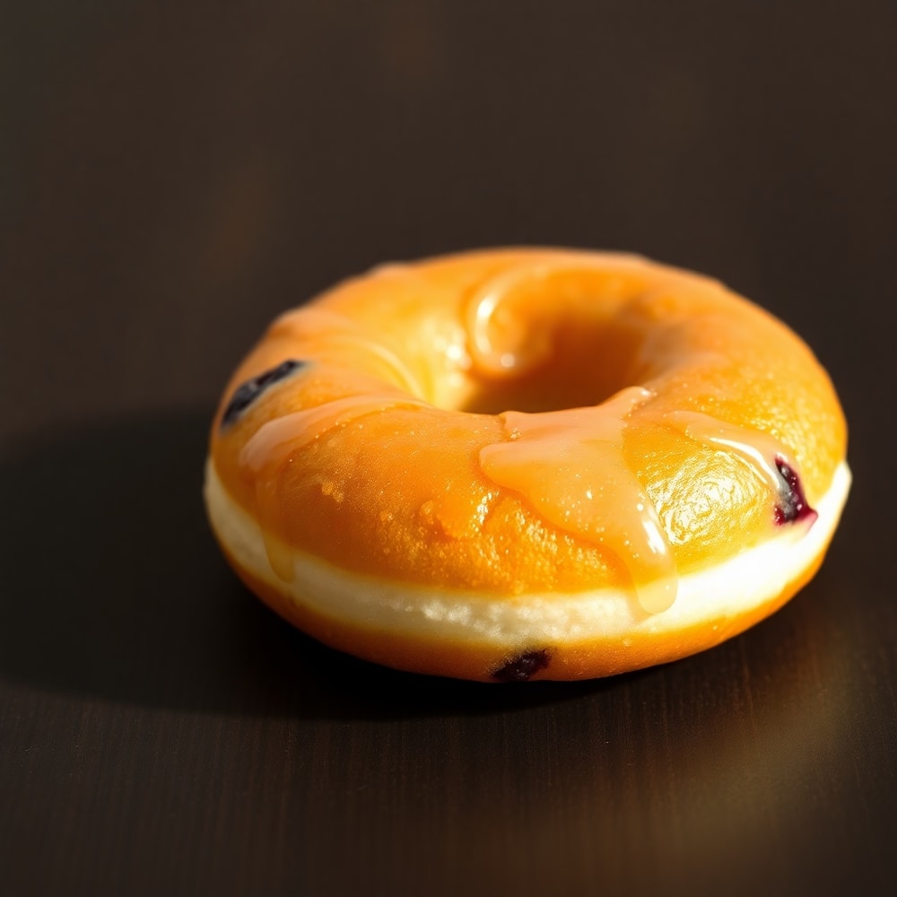 Easy Blueberry Cake Donuts