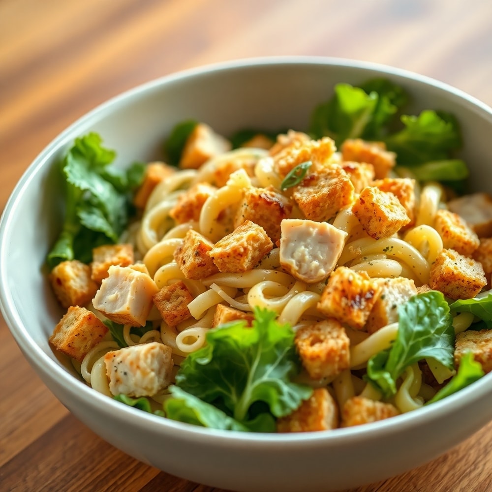 Chicken Caesar Pasta Salad