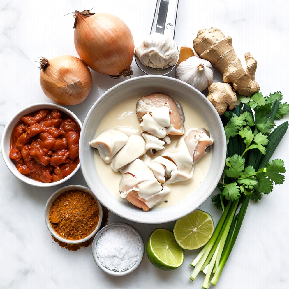 Ingredients for Creamy Chicken Curry