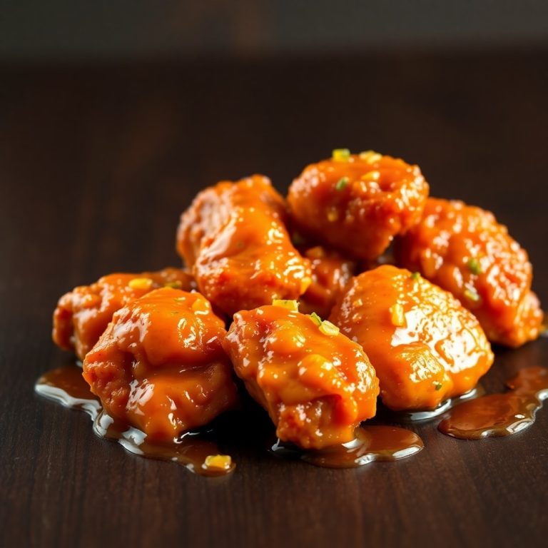 crispy honey garlic chicken