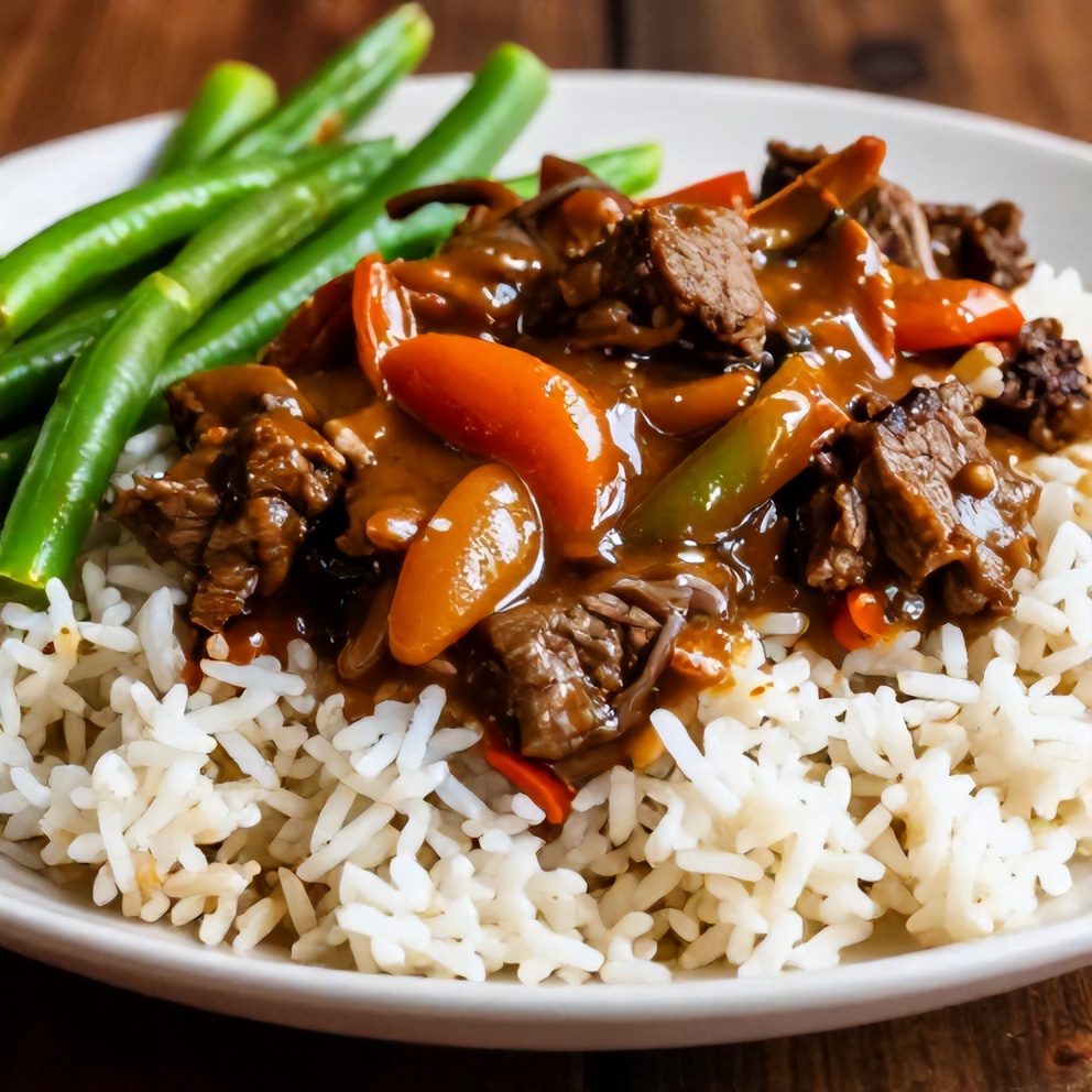 Easy Crock Pot Pepper Steak