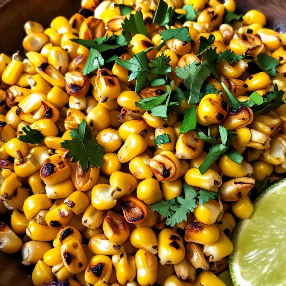 Easy Grilled Corn Salad